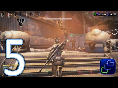 DESTINY PS4 Walkthrough - Part 5 - Level 5 Story: The Last Array - Old Russia, Earth Coop