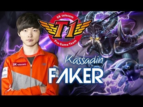 SKT T1 Faker KASSADIN Mid vs Ekko - Patch 5.21 EUW | League of Legends