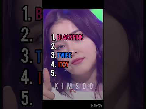 Top 5 (GG ver.) #kpop #blackpink #twice #itzy #momoland #babymonster #kpop #aesthestic
