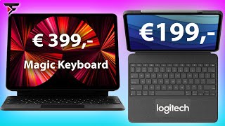 DIE BESTE TASTATUR FÜR iPAD PRO 2021 | Apple Magic Keyboard vs Logitech Combo Touch