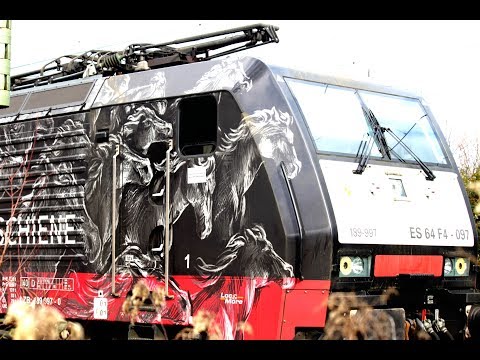 Rückblick März 2018 - Zugsichtungen an der Rheintalbahn