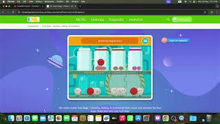 Playing Game: Fuzz Bugs - IXL - Maths - Part 1