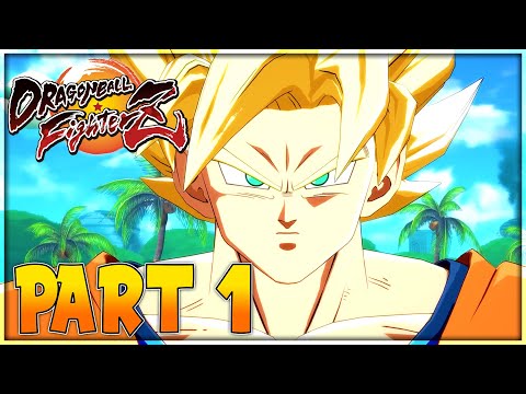 Dragon Ball FighterZ Walkthrough PART 1 - Super Warrior Arc (XBOX ONE X 1080p)