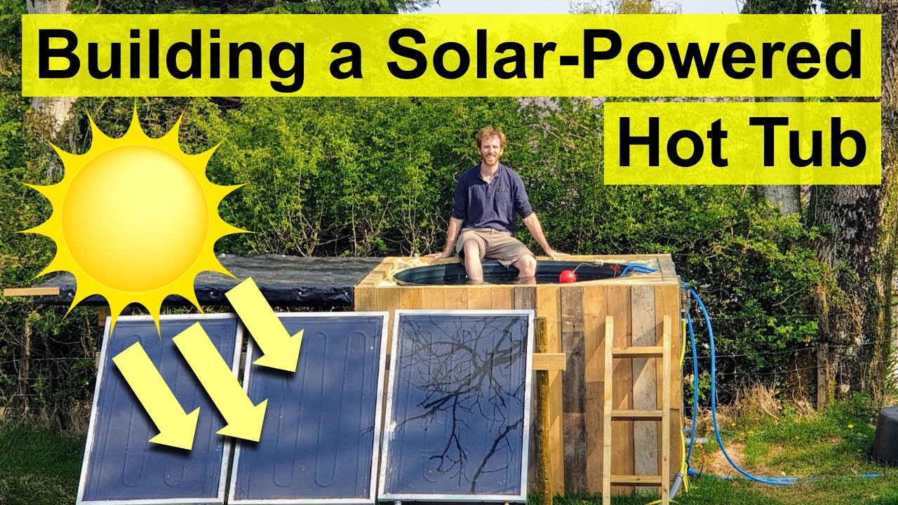 Building a 100% Solar-Powered Hot Tub