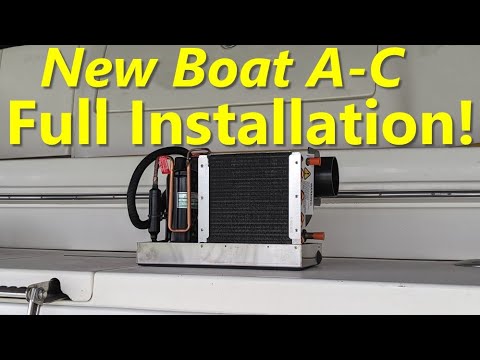 Installing Dometic Retrofit Air Conditioning on Our Boat