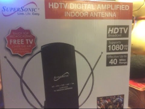 The Guy From Pittsburgh.  Episode # 689.  Supersonic HD Digital Indoor Antenna Review