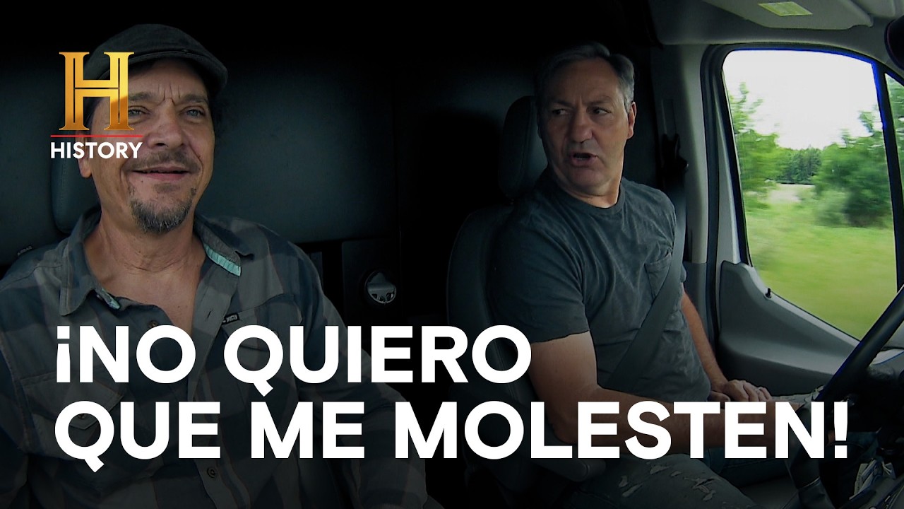 "NO QUIERO QUE ME MOLESTEN" - CAZADORES DE TESOROS