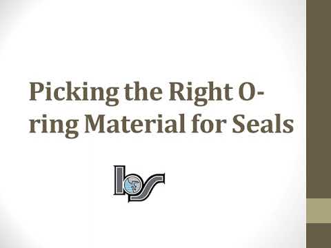 Picking the Right O ring Material for Seals