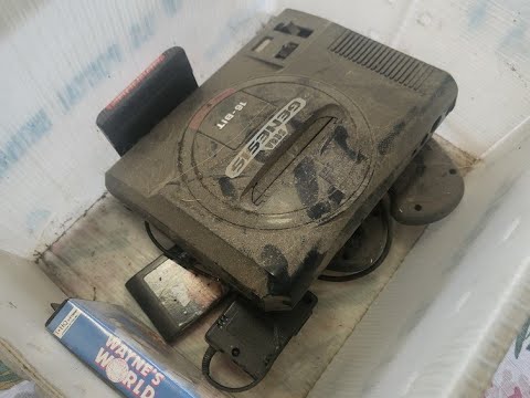 Will this Long-Abandoned Sega Genesis (Model 1) and Games Work After Cleaning?