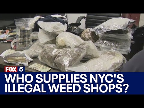 Who is supplying NYC's illegal weed shops?