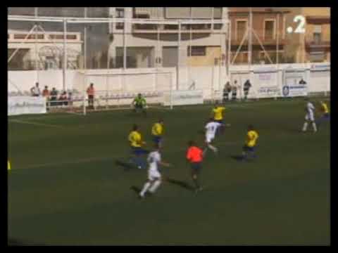 VILLAJOYOSA C.F. 1 VS ORIHUELA C.F. 2 JORNADA 12 2009-2010 2ªB GRUPO 3º