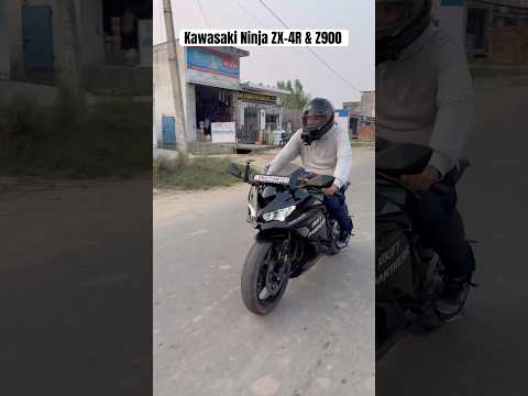 Kawasaki Ninja ZX-4R & Z900😱