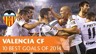 preview picture of video '10 best goals of 2014: Valencia CF'