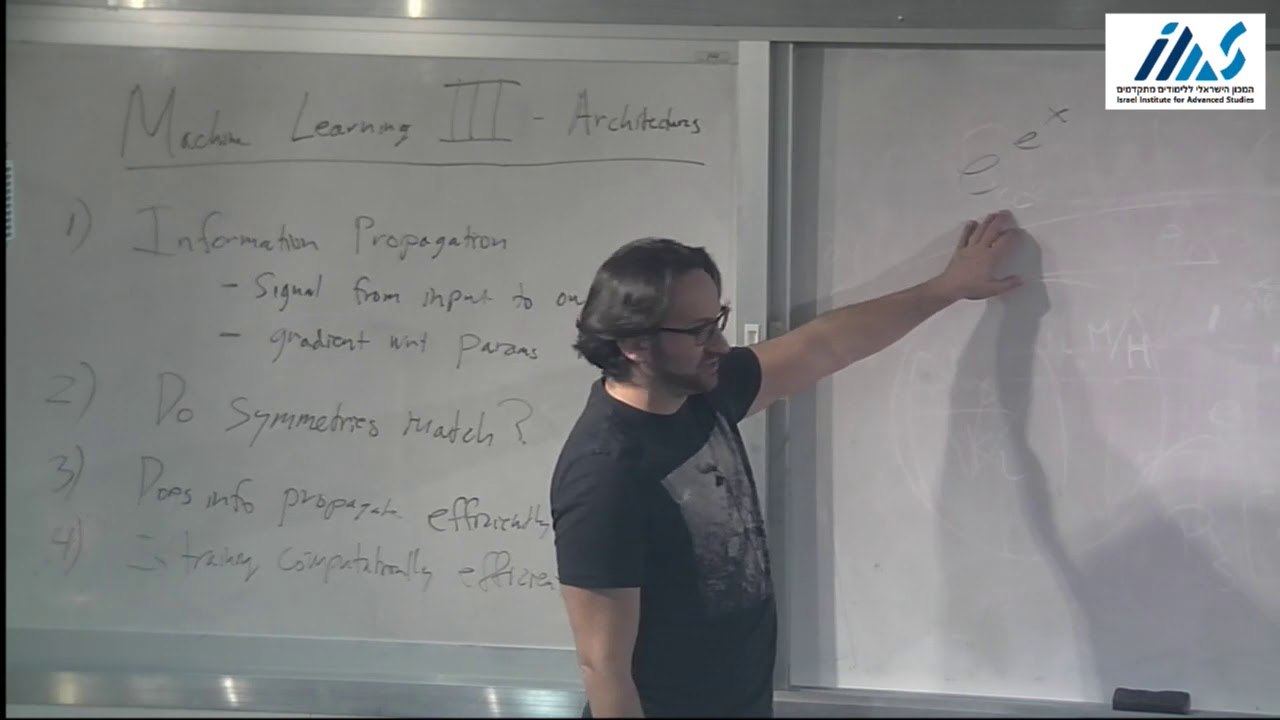 Machine Learning III (Jared Kaplan) - YouTube