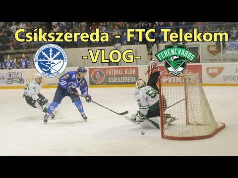 Sport Club Csíkszereda - FTC Telekom -VLOG- Hoki döntőn jártam!