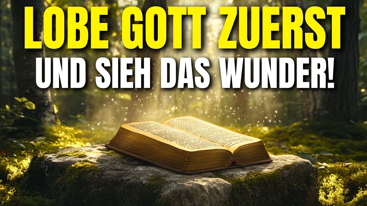 Der Schlüssel zum Wunder: Lobe Gott, bevor es geschieht!