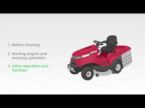 Садовый трактор - косилка Honda HF 2625 HTEH - фото 1 - id-p2872245357