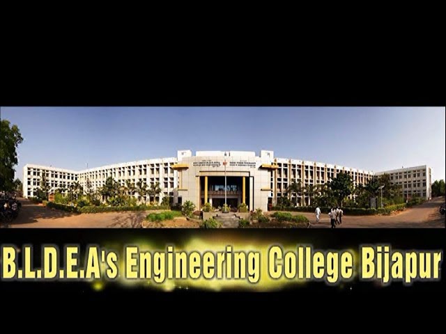 B.L.D.E.A's V.P. Dr. P.G. Halakatti College of Engineering and Technology video #1