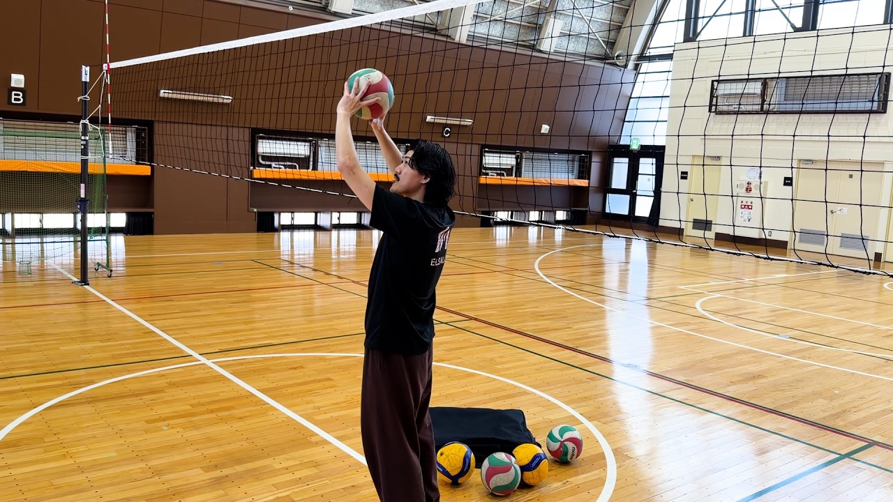 ジャンプトスの極意とは？フルタツのトス練習に密着