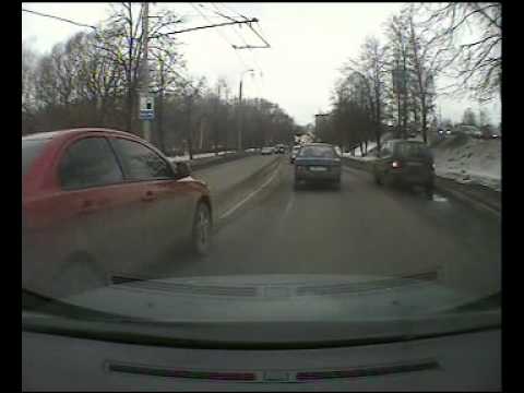 Лихач на дороге