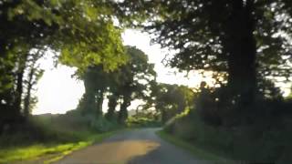 preview picture of video 'Driving From Keranflec'h To Kermarec, Côtes-d'Armor, Brittany, France 23rd July 2012'