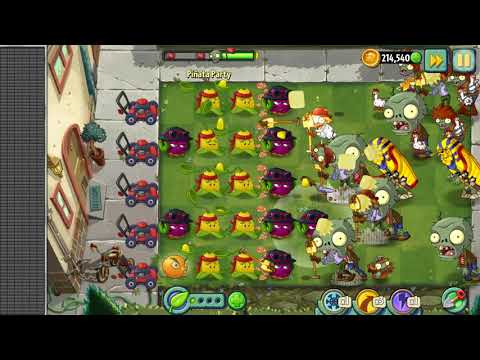 Plants vs. Zombies 2 play event Get smart || pinata party September 1, 2017