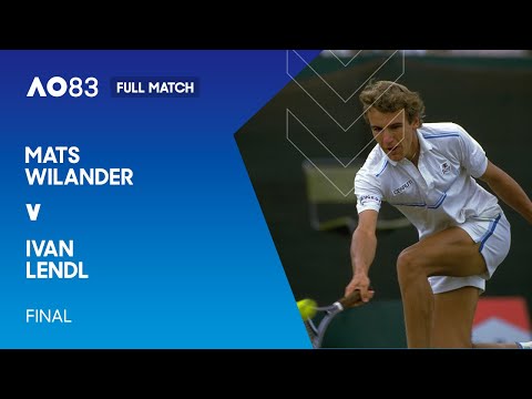Mats Wilander v Ivan Lendl Full Match | Australian Open 1983 Final