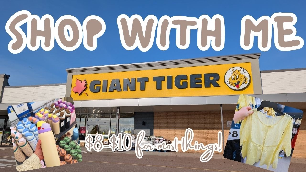 Giant Tiger Shop With Me - Mother's Day Ideas and So Many Things for $8-$10!