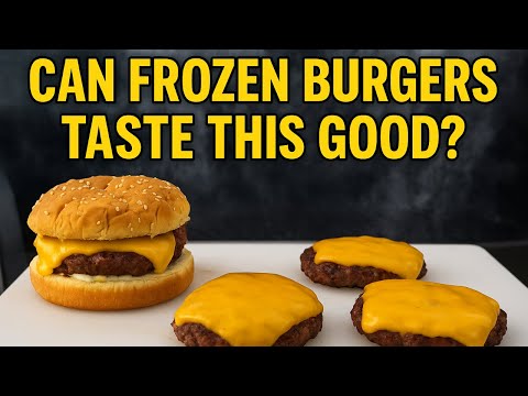 We Tried Smoking Frozen Burgers on a Pit Boss