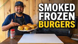 We Smoked Frozen Burgers on a Pit Boss and Can't Stop Eating Them