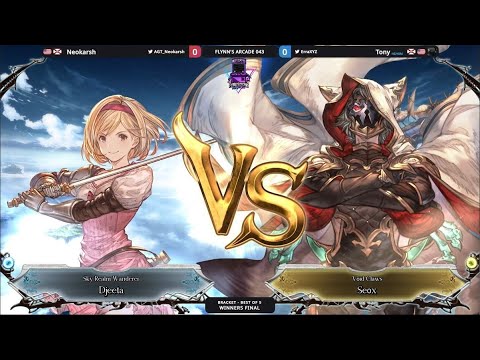 Flynn's Arcade 043 Winners Finals - Neokarsh (Djeeta) Vs. Tony (Seox) Granblue Fantasy:Versus