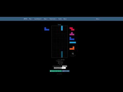 invisible tetris - 40L 19.593