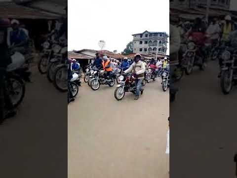 Bo City, the second largest City in Sierra Leone celebrate permanent and non interrupted electricity