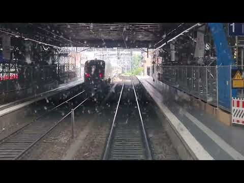 Führerstandmitfahrt. Berlin Fridrichstraße - Berlin Ostkreuz. Wycieczka po Berlinie - część 5.