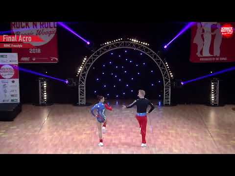 Final Acro KONDRASHIN Alexey - KOZLOVA Darina 1st place & WORLD CHAMPION