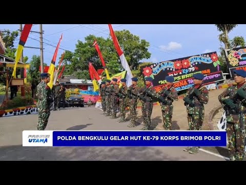 POLDA BENGKULU GELAR HUT KE 79 KORPS BRIMOB POLRI