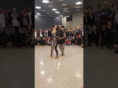 Edo and Denise Kizomba fusion class Kizmi 2019