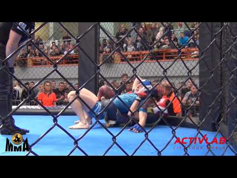 ALMMA 162 Oborniki Śl FC 66 kg Joniak G vs Gajda M