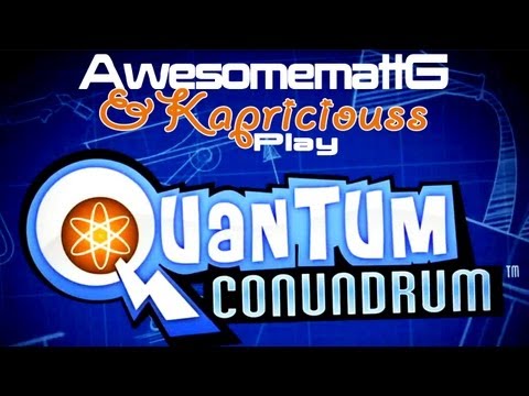 Let's Play: Quantum Conundrum w/ Kapriciouss (002) "Intro to Heavy Metal"