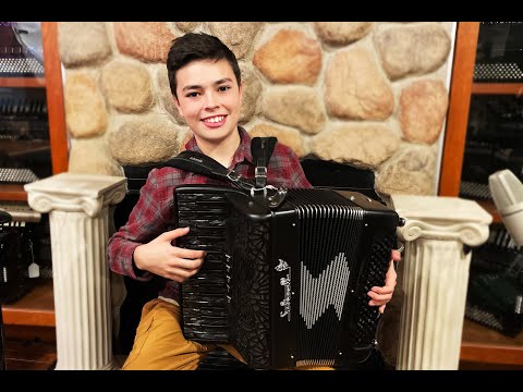 SALTIMP3096 - Black Saltarelle Impulse Piano Accordion LMM 30 96 $5999