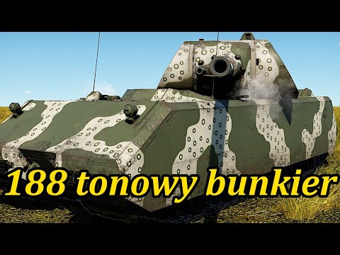 188 tonowy bunkier lądowy | Panzerkampfwagen VIII Maus