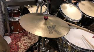 Video thumbnail for DRIFT DRUMS - 13” K Zildjian Mastersound Hihat by Drift Drums
