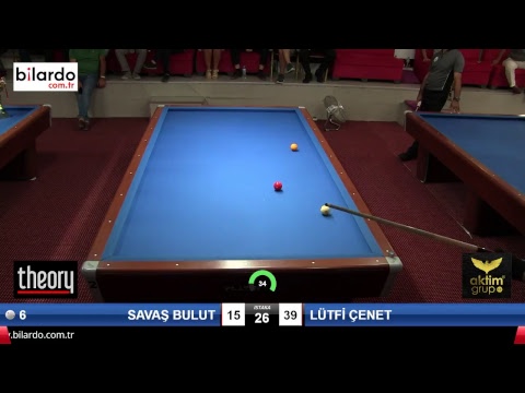 SAVAŞ BULUT & LÜTFİ ÇENET Bilardo Maçı - HATAYIN ANVATANA KATILIŞ KUPASI-Yarı Final