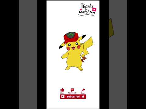 Draw Pikachu Using Python Shorts Viral Pikachu Trending Python Programming