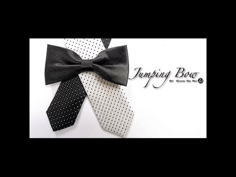 Jumping Bow Tie by Guan Da Wu - Alberico Magic