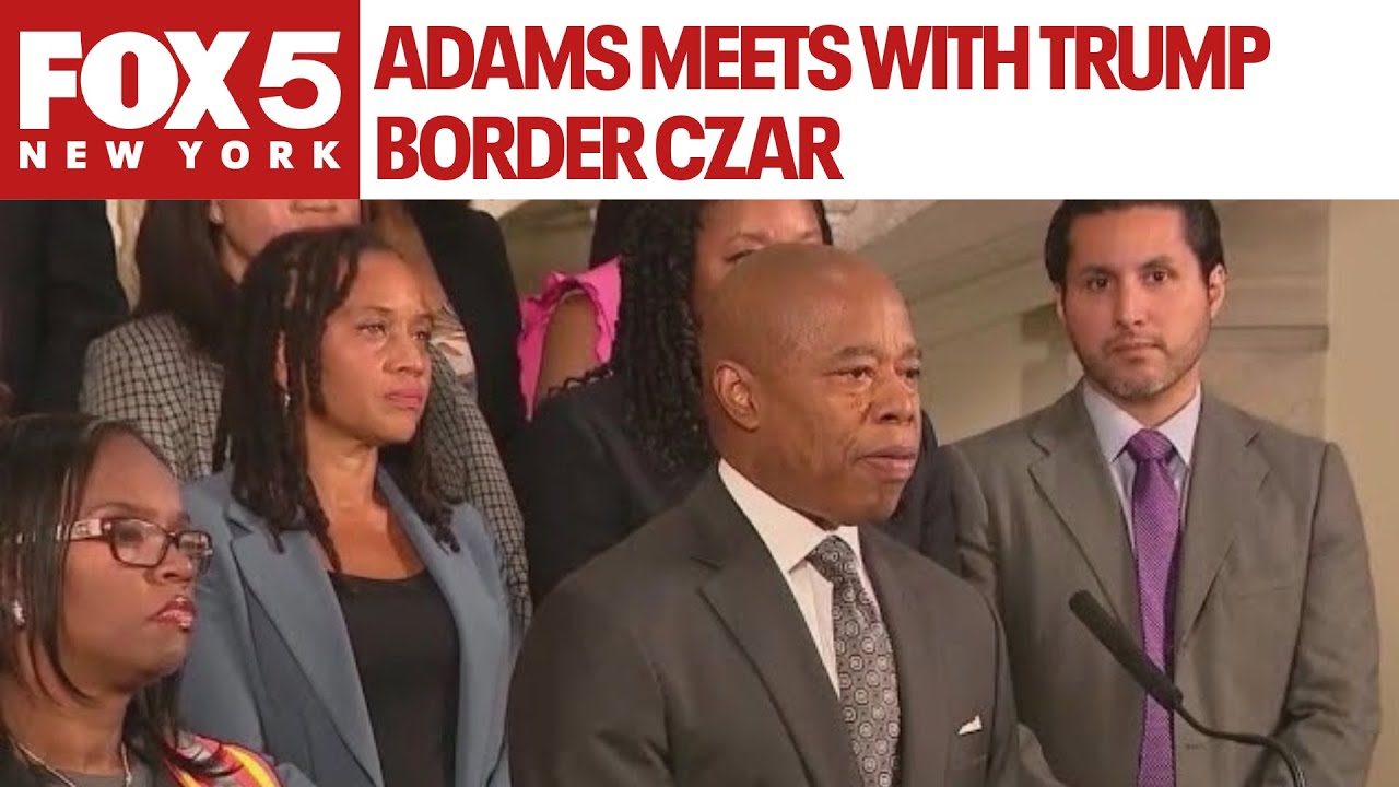 Adams meets with Trump border Czar as NYC faces FEMA cuts, ICE raids, DOJ charges