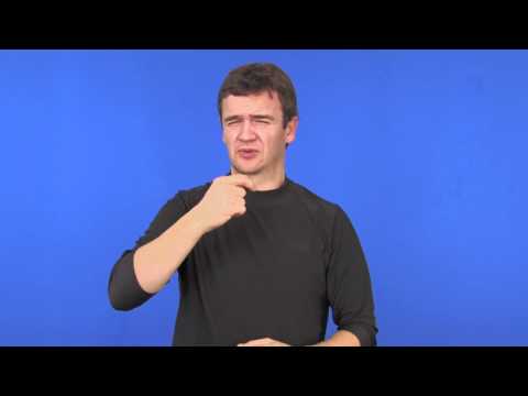 ASL Word of COLD (context B)