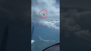 UFO filmed from Plane Window