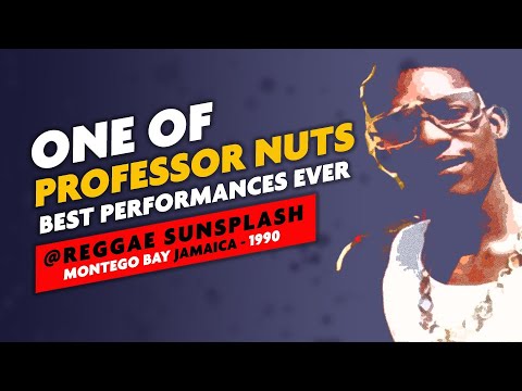 Professor Nuts | Live at Reggae Sunsplash 1990 [Dancehall Night] [Full AUDIO]