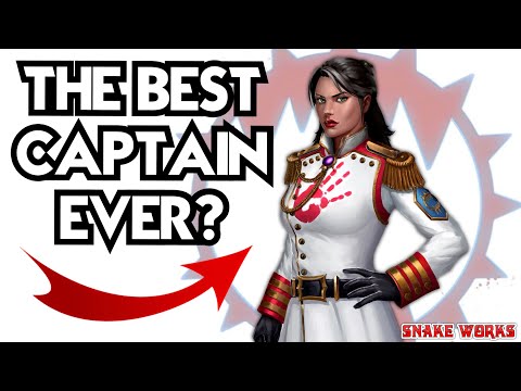 The Greatest Captain in the Galaxy? - Lotara Sarrin - Captain of the Conqueror - Warhammer 40k Lore,